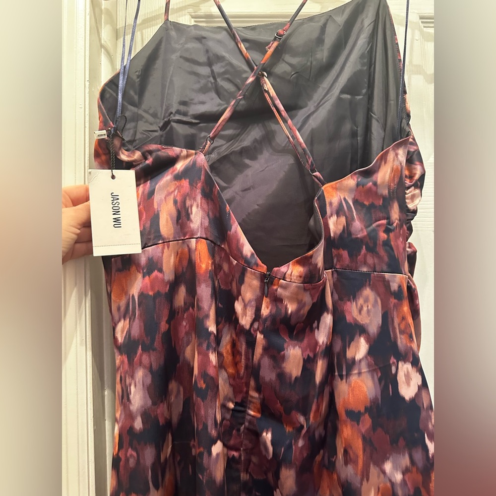 Jason Wu Satin Midi Dress